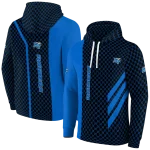 middle tennessee blue raiders monogram pattern blue hoodie best selling