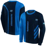 middle tennessee blue raiders monogram pattern blue hoodie best selling