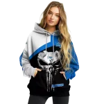 middle tennessee blue raiders skull punisher white black hoodie best selling