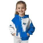 middle tennessee blue raiders splatter effect blue hoodie best selling