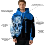 middle tennessee blue raiders sugar skull blue black hoodie best selling