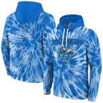 middle tennessee blue raiders tie dye pattern blue hoodie best selling