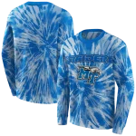 middle tennessee blue raiders tie dye pattern blue hoodie best selling
