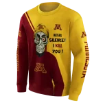 minnesota golden gophers achmed skull maroon hoodie best selling