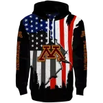 minnesota golden gophers american pride black hoodie best selling