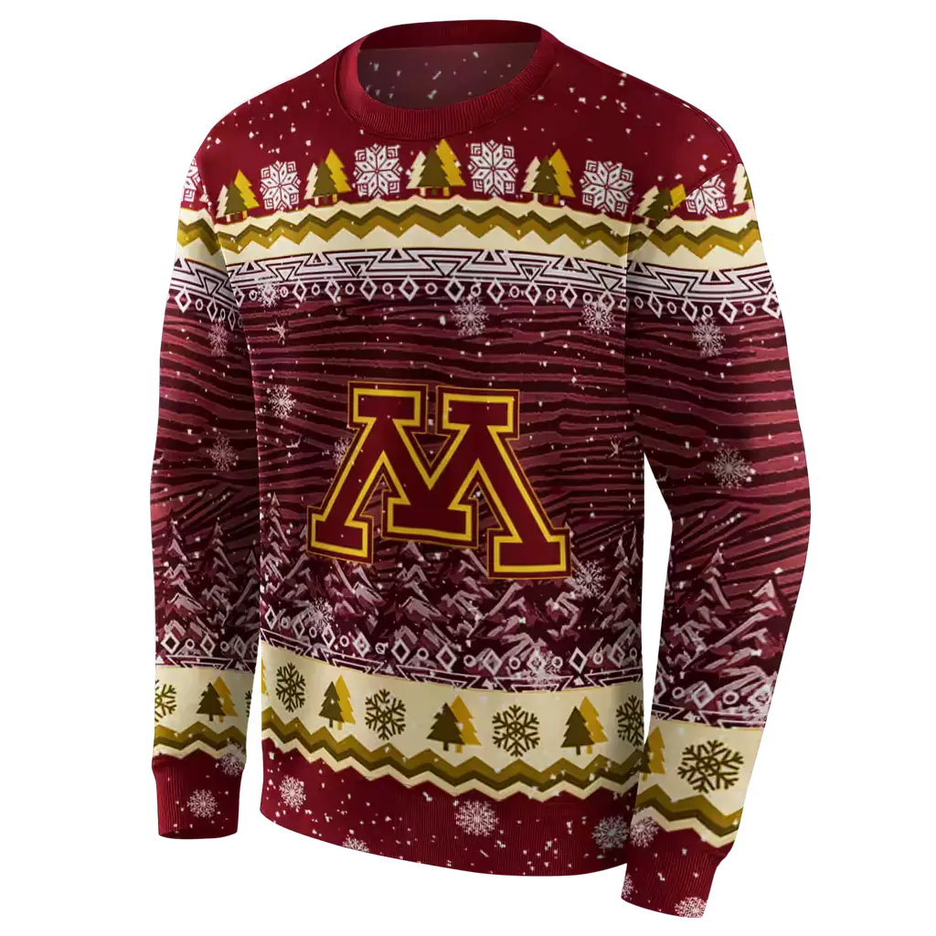 minnesota golden gophers christmas trees maroon hoodie new arrival minnesota golden gophers christmas trees maroon hoodie new arrival