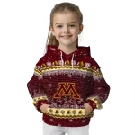 minnesota golden gophers christmas trees maroon hoodie best selling