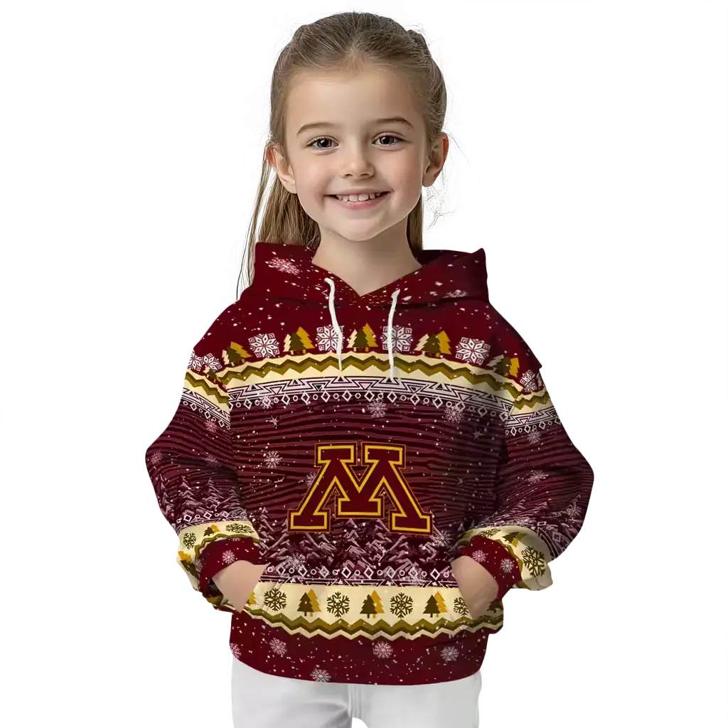 minnesota golden gophers christmas trees maroon hoodie top rated minnesota golden gophers christmas trees maroon hoodie top rated