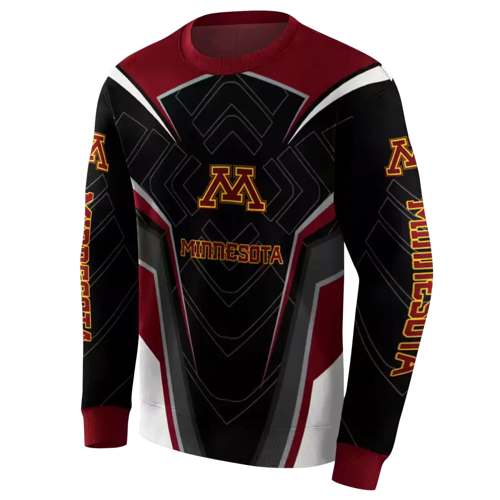 minnesota golden gophers futuristic pattern maroon black hoodie new arrival minnesota golden gophers futuristic pattern maroon black hoodie new arrival