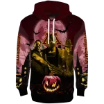 minnesota golden gophers halloween vibes maroon black hoodie best selling