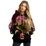 minnesota golden gophers halloween vibes maroon black hoodie best selling