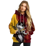 minnesota golden gophers jack skellington maroon hoodie best selling