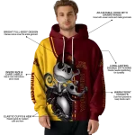 minnesota golden gophers jack skellington maroon hoodie best selling