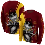 minnesota golden gophers jack skellington maroon hoodie best selling