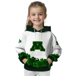 minnesota golden gophers lucky motif white green hoodie best selling