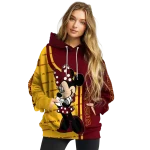 minnesota golden gophers minnie mouse maroon hoodie best selling