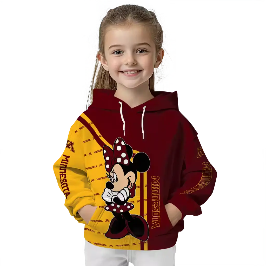 minnesota golden gophers minnie mouse maroon hoodie top rated minnesota golden gophers minnie mouse maroon hoodie top rated