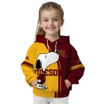 minnesota golden gophers playful snoopy maroon hoodie best selling