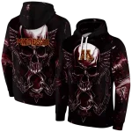 minnesota golden gophers skull artwork maroon black hoodie best selling