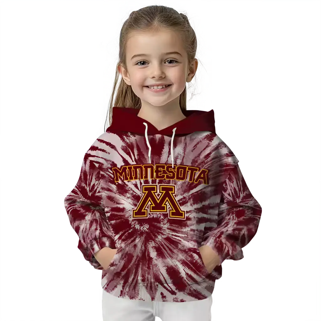 minnesota golden gophers tie dye pattern maroon hoodie top rated minnesota golden gophers tie dye pattern maroon hoodie top rated