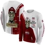 mississippi state bulldogs achmed skull maroon hoodie best selling