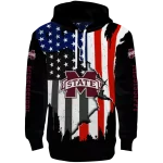 mississippi state bulldogs american pride black hoodie best selling
