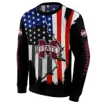 mississippi state bulldogs american pride black hoodie best selling