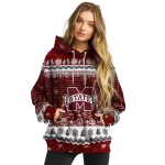 mississippi state bulldogs christmas trees maroon hoodie best selling