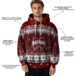 mississippi state bulldogs christmas trees maroon hoodie best selling