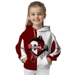 mississippi state bulldogs heartbeat graphic maroon hoodie best selling