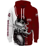 mississippi state bulldogs jack skellington maroon hoodie best selling