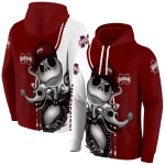 mississippi state bulldogs jack skellington maroon hoodie best selling