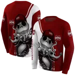 mississippi state bulldogs jack skellington maroon hoodie best selling