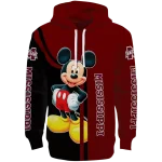 mississippi state bulldogs mickey mouse maroon black hoodie best selling