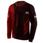 mississippi state bulldogs monogram pattern maroon hoodie best selling