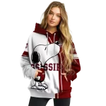 mississippi state bulldogs playful snoopy maroon hoodie best selling