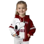 mississippi state bulldogs playful snoopy maroon hoodie best selling