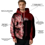 mississippi state bulldogs skull motif maroon black hoodie best selling