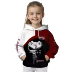 mississippi state bulldogs skull punisher white black hoodie best selling