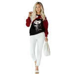 mississippi state bulldogs skull punisher white black hoodie best selling