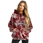 mississippi state bulldogs tie dye pattern maroon hoodie best selling