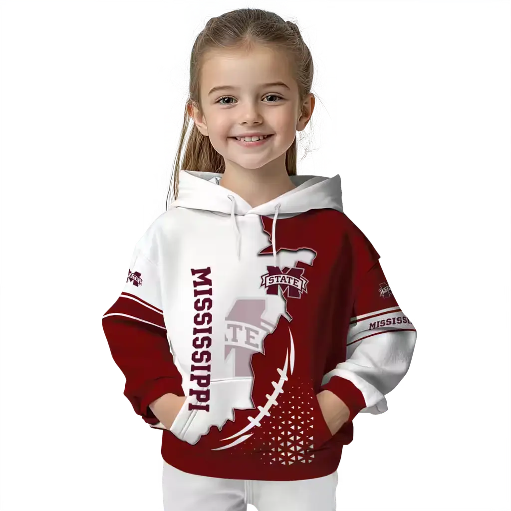 mississippi state bulldogs triangular pattern maroon white hoodie top rated mississippi state bulldogs triangular pattern maroon white hoodie top rated