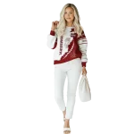 mississippi state bulldogs triangular pattern maroon white hoodie best selling