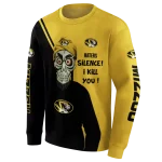missouri tigers achmed skull black hoodie best selling