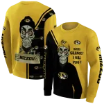missouri tigers achmed skull black hoodie best selling