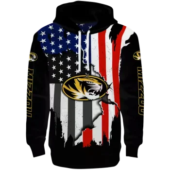 missouri tigers american pride black hoodie best selling