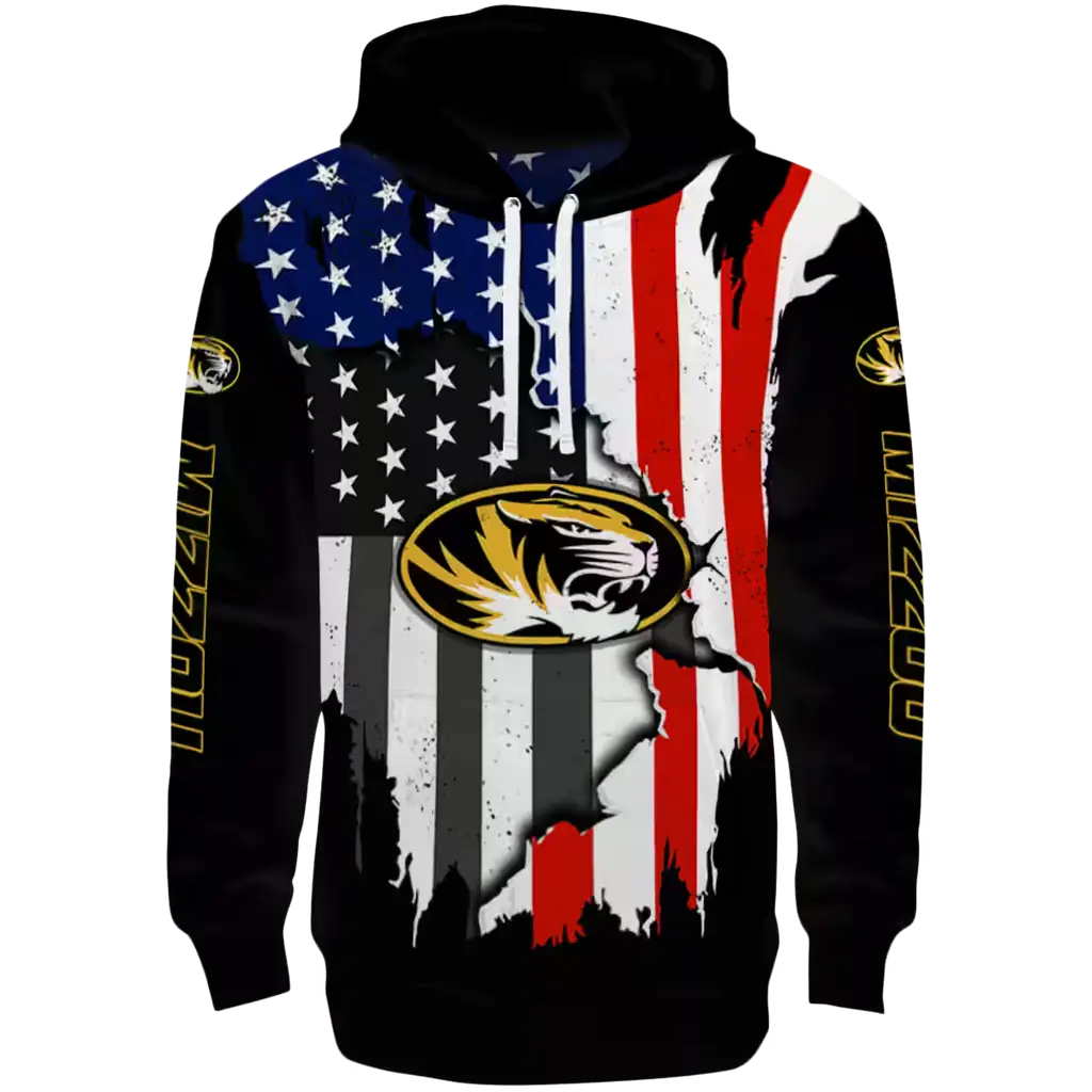 missouri tigers american pride black hoodie best selling missouri tigers american pride black hoodie best selling
