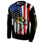 missouri tigers american pride black hoodie best selling