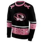 missouri tigers awareness ribbon black pink hoodie best selling