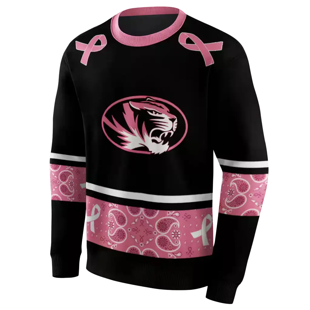 missouri tigers awareness ribbon black pink hoodie new arrival missouri tigers awareness ribbon black pink hoodie new arrival